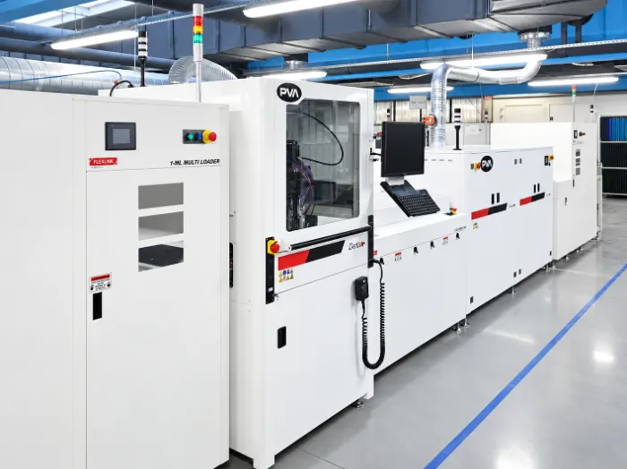 PVA Delta 8 — selective coating line